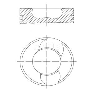 MAHLE 228 98 00 Piston