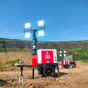 Fine FLT 350 Light Tower – Powerful Illumination for Night-Time Worksites