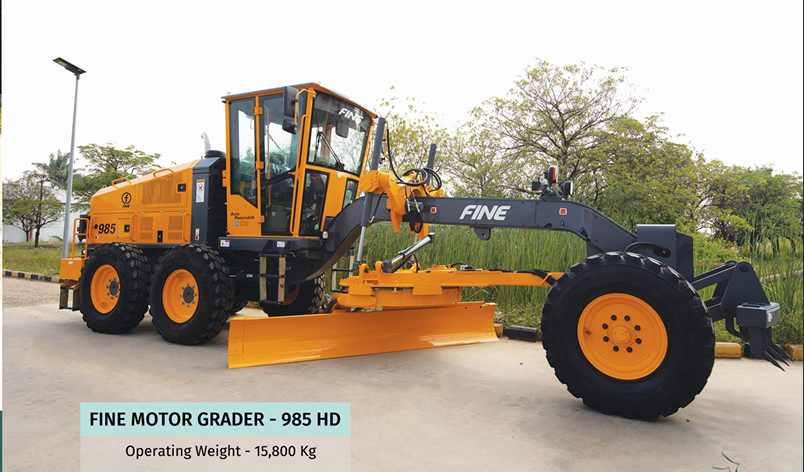 Fine HD 985 – High-Performance Motor Grader for Tough Job Sites - Image 6