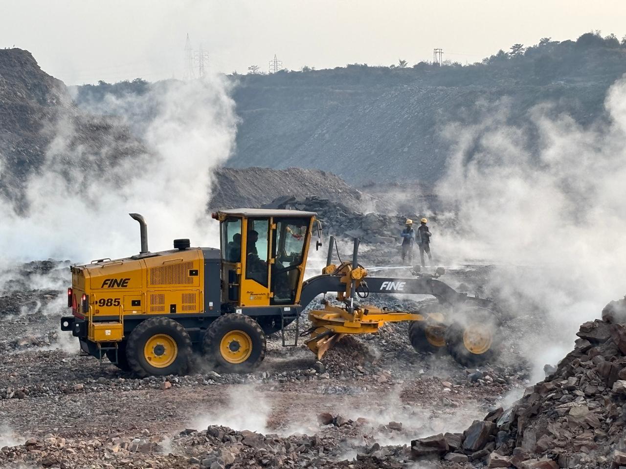 Fine HD 985 – High-Performance Motor Grader for Tough Job Sites